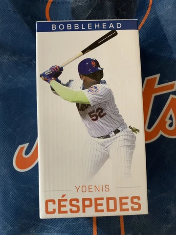 New York Mets Yoenis Cespedes Bobblehead ,Citi Field SGA 8/19/2017/limited Editi Cover