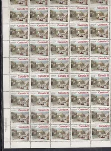 Canada Scott 652 MNH Plate Sheet - Christmas 1974 - Picture 1 of 1