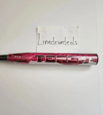 NUEVA Antorcha Monsta ROSA/BLANCA M2 3500 Mango Rígido 25oz. Bate de softbol ASA/USA Foto 1 de 4