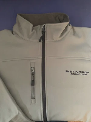 Stingray Screen Printed Devon & Jones Men's Soft Shell Colorblock Jacket - Image 1 of 4