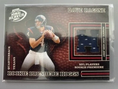 2003 Playoff Hogg Heaven Football Card #220 Dave Ragone Rookie - Image 1 of 2