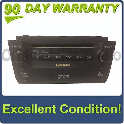 2009 - 2011 Lexus GS350 GS460 OEM Mark Levinson 6 CD AM FM Radio USB Navigation - Image 1 of 4