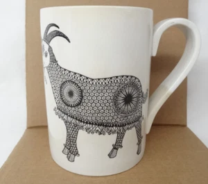 Portmeirion Keramik John Cuffley Becher Sternzeichen Steinbock die Ziege - Bild 1 von 8