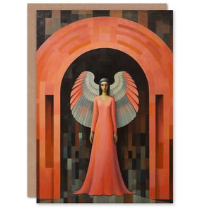 Schutzengel Torbogen Tor Deko Künstlerisch Geburtstagskarte - Bild 1 von 6