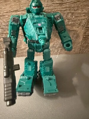 Transformers Legacy United Deluxe Go-Bots Treds w/ custom weapon + backpack adap - Image 1 of 4