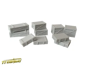 TTSCR-SOV-017 TTCombat - Streets of Venice - Wooden Crates (Carnevale) - Picture 1 of 6