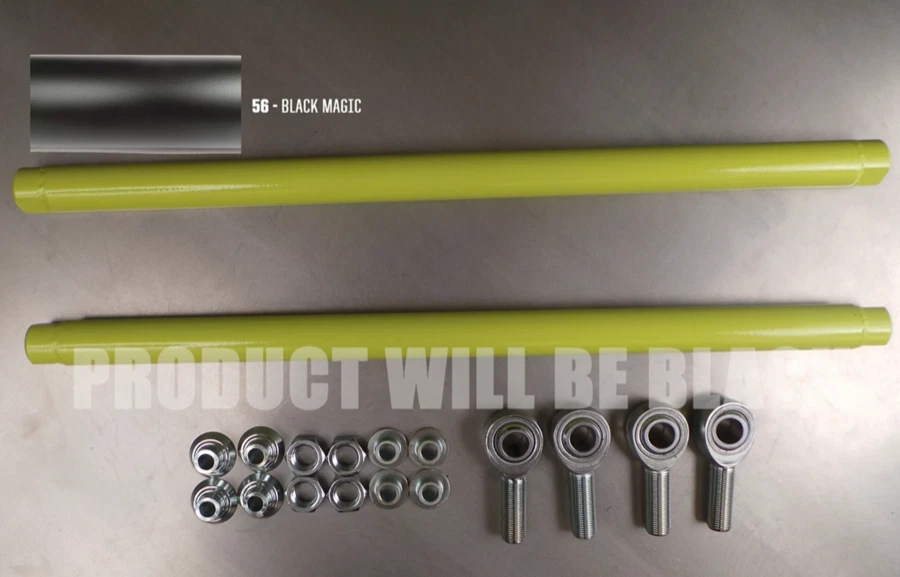 Houser Racing Rear Upper Radius Rods Polaris RZR XP Turbo Black — 第 1/1 张图片