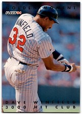1994 Fleer Golden Moments Jumbo Dave Winfield Minnesota Twins #3