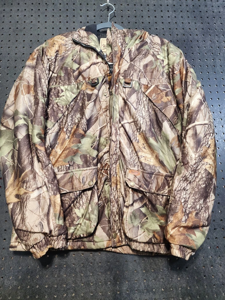 Woolrich Youth XL Realtree Hardwoods Camo Insulated Hunting Jacket - Image 1 of 4