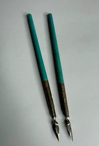 French vintage fountain pen collectible from late 1940's wood ink pen - Picture 1 of 8