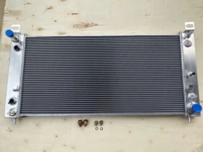 For 02-14 Cadillac Escalade ESV EXT 6.0L 6.2L 5.3L Aluminum Radiator 34"W Core — 第 1/4 张图片
