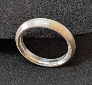 Ringe, 4 mm breit  Dicke 2,5 mm  Silber 999, Flamere by Dieter Fischer - Bild 1 von 6