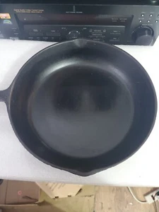 Skillet Cast Iron Used 10" Made In USA  2" Deep Seasoned - Picture 1 of 4