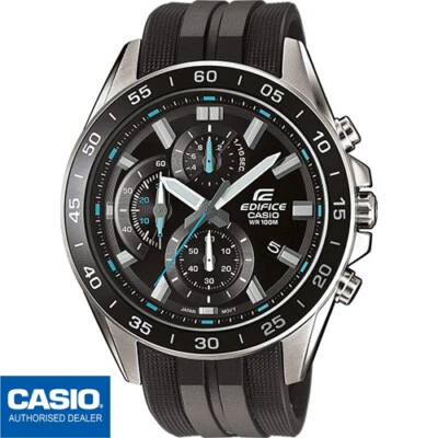 CASIO EFV-550P-1AVUEF⎪EFV-550P-1AV⎪Original⎪EDIFICE Classic⎪HOMBRE⎪Negro - Imagen 1 de 2