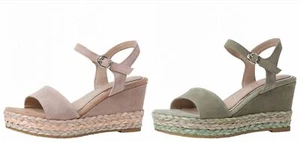 MARCO TOZZI Damen by Guido Maria Kretschmer 2-88302-26 Sandalette Keilsndale GMK - Picture 1 of 3