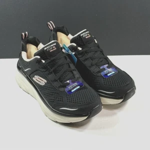 Skechers D'Lux Walker Infinite Motion / Womans / BLACK/PINK / NIB/ Reg $90 - Picture 1 of 12
