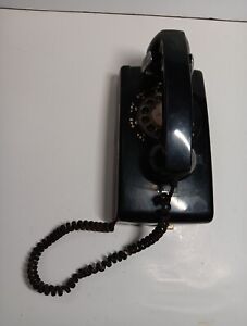 ITT Black Wall Phone Model 554