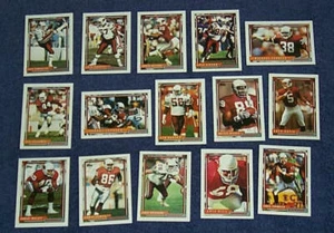 1992 Topps Arizona / Phoenix Cardinals team set Aeneas Williams HOF Ricky Proehl - Picture 1 of 2