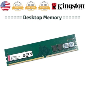 Kingston 8GB DDR4 Desktop Memory Unbuffered DIMM 288Pin KVR21N15S8/8 9905678-102 - Picture 1 of 3