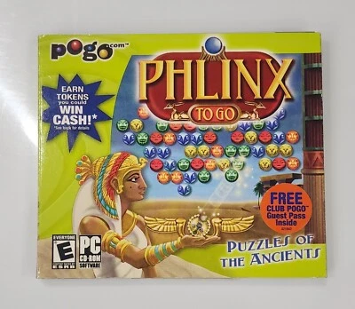 Phlinx to Go (Jewel Case) CD ROM - PC Game - New Sealed W/ Fast Free Shipping!   - Image 1 of 4