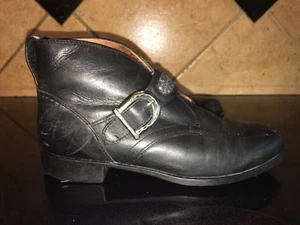 Ariat 16301 Women’s Black Leather Ankle Boots Size 6.5 B FREE SHIPPING - Picture 1 of 7