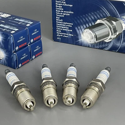 BOSCH GENUINE Nickel Spark Plug 4PCS For Chevrolet Cavalier S10 Ford Courier - Image 1 of 4