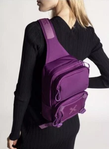 KENZO Shoulder Backpack Bag Purple One (£235rrp!!) - Picture 1 of 6