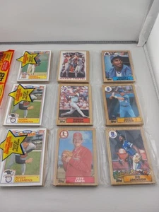 1987 Topps Baseball Cards Factory Sealed Rack Rookie Bo Jackson Cal Ripken Jr - Picture 1 of 11