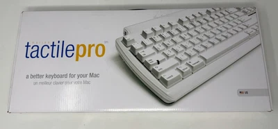 Matias Tactile Pro 4 Keyboard For Mac FK302, White - Image 1 of 4