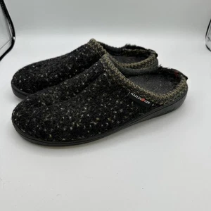 Haflinger Filz Wolle Clog Hausschuhe Damen Größe 8 EU 39 grau Pantolette Indoor Outdoor - Bild 1 von 8