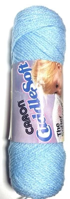 CARON  CUDDLE SOFT  YARN. 1Pk. ANGEL BLUES. I Combine Ship, Read Detail - Image 1 of 4