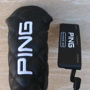 NEW PING ANSER 2D PUTTER 35 INCH RIGHT HANDED + HEADCOVER BLACK TUNGSTEN RH - Picture 1 of 8