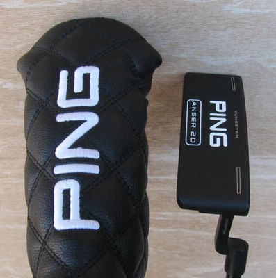 NEW PING ANSER 2D PUTTER 35 INCH RIGHT HANDED + HEADCOVER BLACK TUNGSTEN RH - Image 1 of 4