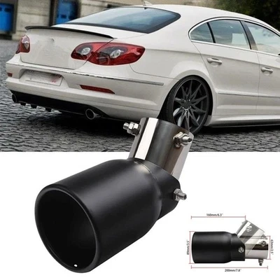 For Volkswagen CC /Passat Car Exhaust Pipe Tip Rear Tail Throat Muffler 1.5-2.1" Foto 1 de 4