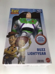 Disney Pixar Toy Story Posable Buzz Lightyear Mattel 30th Anniversary Neu - Bild 1 von 4
