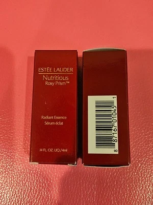 2x Suero Esencia Radiante Estee Lauder NUTRITIOUS ROSY PRISM Eclat ~ 0.14 OZ ea ~ Nuevo en Caja Foto 1 de 2
