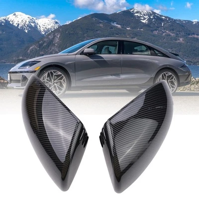 High Quality Rear View Mirror Cover For Hyundai IONIQ 6 2022+ ABS Material - Image 1 of 4