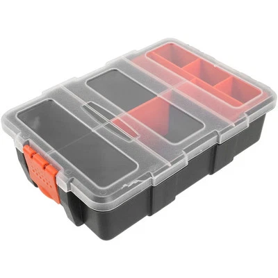 Screw Storage Box Organiser Nail and Organizer Small Parts Case Tools - Image 1 of 4