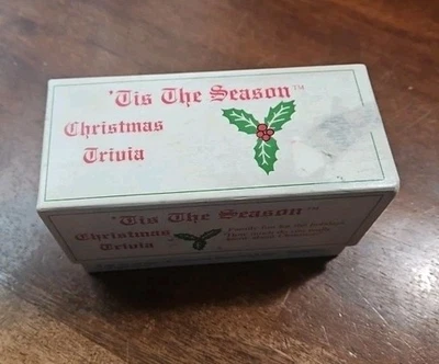 'Tis the Season - Christmas Trivia Game - 1800 Christmas Questions  Vintage 1993 - Image 1 of 4