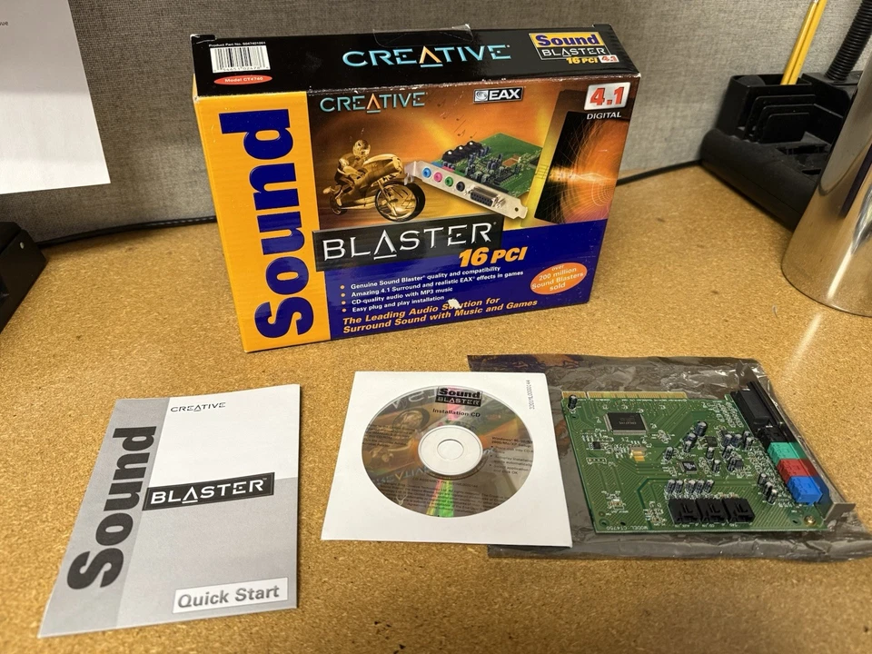 Sound Blaster CT4740 Completo En Caja Foto 1 de 1