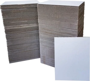 200 Cardboard Sheets 3.5x4.5 for Trading Cards Mailers Inserts Protectors - Picture 1 of 7