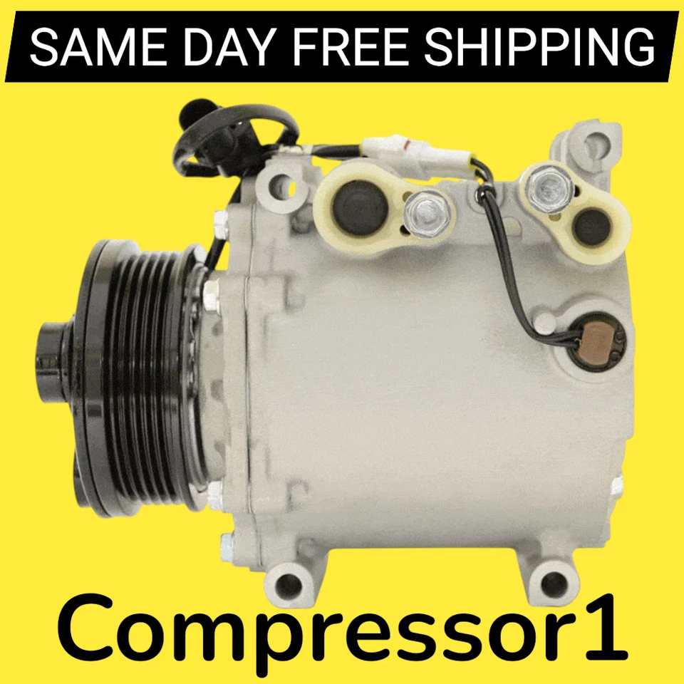 Compresor de aire acondicionado para Mitsubishi Galant 2,4 L 2005-2012, Mirage 2,4 L 3,8 L 2006-2012 Foto 1 de 3