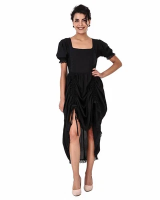 ThePirateDressing Women High Low Bohemian Renaissance Medieval Dress(C1654) - Image 1 of 4