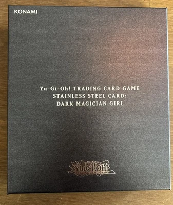 Yu-Gi-Oh! Stainless Steel Card - Dark Magician Girl - Limited Edition Sealed - Bild 1 von 3