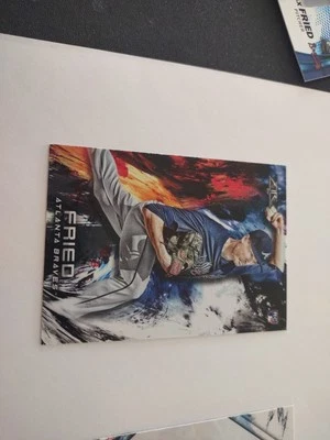 2018 Topps Fire #28 Max Fried ROOKIE Atlanta Braves RC new York Yankees *C80 - Image 1 of 2