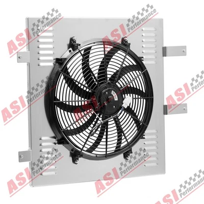 Aluminum Shroud+Fan+Relay For 1997-2000 1999 Dodge Dakota Durango 3.9L 5.2L 5.9L Foto 1 de 4