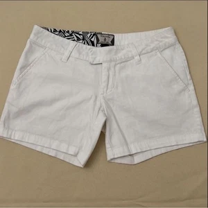 Womens Volcom Shorts White Size O - Picture 1 of 4