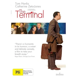 The Terminal DVD | Tom Hanks, Catherine Zeta-Jones | Region 4 & 2 - Picture 1 of 1