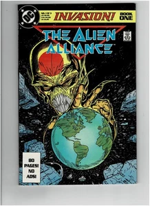 Set 1-3 Invasion! DC Comics 1988 Early Todd McFarlane - Picture 1 of 6