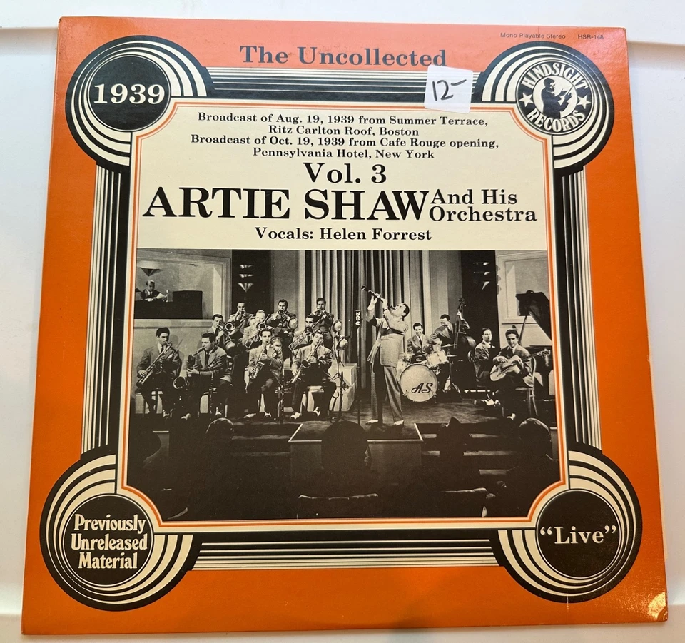 The Uncollected Artie Shaw and His Orchestra Volume 3 — 第 1/1 张图片